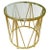 Vintage Brass End or Side Drum Table, 1970's For Sale In Miami - Image 6 of 6