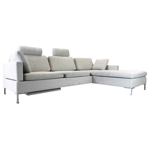 Corner Sofa with Chaise Longue from Brühl, 2010s For Sale