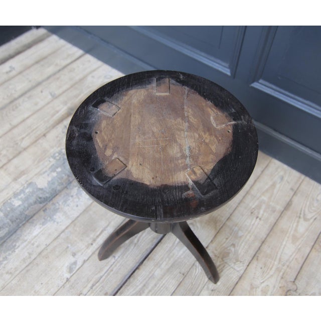 Vintage Piano Stool, 1920s For Sale - Image 10 of 12