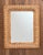 Mid 20th Century Mid-Century Modern Woven Rattan Reed Rectangular Accent Mirror For Sale - Image 5 of 5