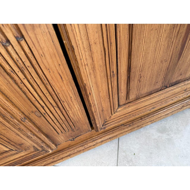 Baroque Farmhouse Hall Cabinet For Sale - Image 16 of 18