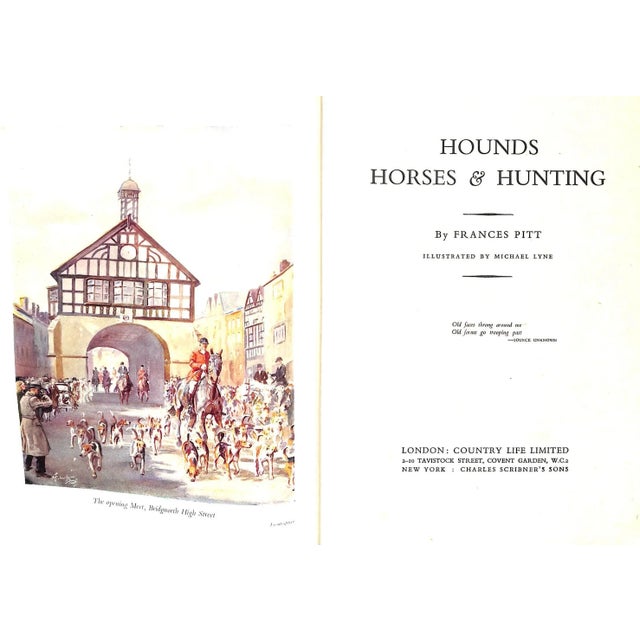 Traditional "Hounds, Horses, and Hunting" 1948 Pitt, Frances For Sale - Image 3 of 12