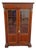 Late 19th Century Mahogany French Empire Two Door Cabinet For Sale