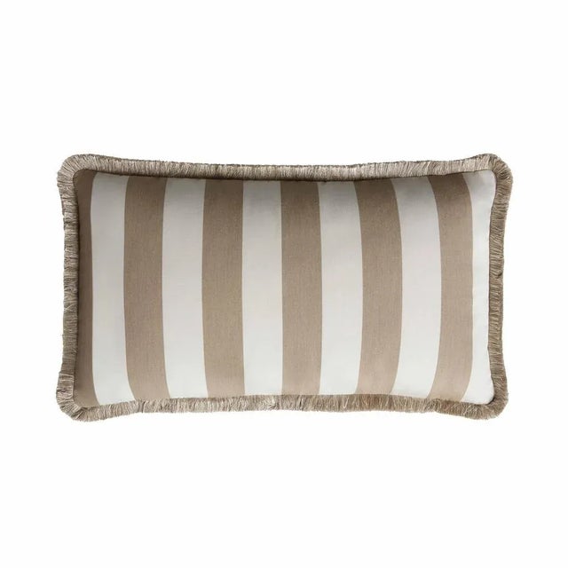 Clean lines, essential style, and a hint of vintage flair: this striped cushion is the perfect accent to bring charm and...
