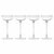 Crystal. Hand made in Poland. Contemporary, Sleek Design Sold in multiples of 4 Specifications Diameter: 4" Height: 7.5"...