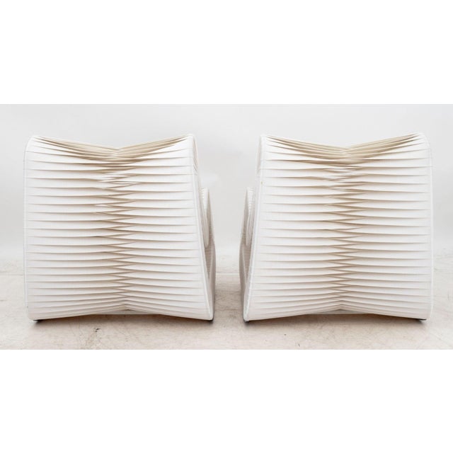 Early 21st Century Phillips Collection Seatbelt Rocking Chairs, Pair For Sale - Image 5 of 5