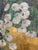 19th Century Japanese Meiji Period Four-Panel Folding Screen – Gilt Paper With Chrysanthemums, Morning Glories & Landscape For Sale In San Francisco - Image 6 of 12