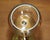 Gold Brass Finish an Glass Candleholders, Set of 4 For Sale - Image 8 of 17