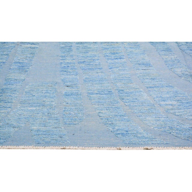Moroccan New Moroccan Professional Hand Knotted Wool Rug, 10' X 14' For Sale - Image 3 of 5