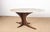 Wood Oval Coffee Table in Carrara Marble and Rosewood by Hugues Poignant 1960. from Roche Bobois For Sale - Image 7 of 18