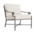 Brown Jordan Venetian Lounge Chair, Mica frame with Fusion Natural fabric For Sale - Image 12 of 12
