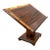 Vintage Tabletop Pedestal Wood Bible Book Stand, Holder, Lectern or Display. Approximate Size:16" x 11"x 13.25"