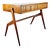 Mid-Century Handmade Wood Desk, Italy, 1950s For Sale