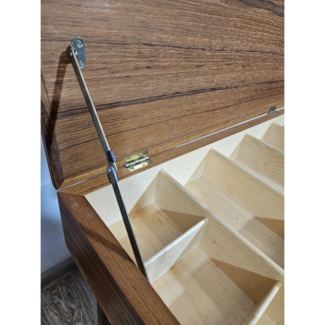 Vintage Sewing Cabinet by Ejvind A. Johansson for Vitze, 1950s For Sale - Image 16 of 18