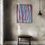 Abstract Contemporary Abstract Oil on Canvas "10ju23p-2010" by Alain Clément For Sale - Image 3 of 4