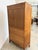 Vintage Oak Bookcase with Brass Drawers, 1950s For Sale - Image 4 of 17