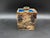 Brown Vintage German Ceramic Vase with Glass Inlay from W. Goebel, 1960s For Sale - Image 8 of 14