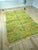 Lime Green Diamond Wool Moroccan Beni Ourain Rug For Sale In Boston - Image 6 of 12