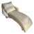1980s Rougier Postmoden Lounge Chair in Cream Leather For Sale