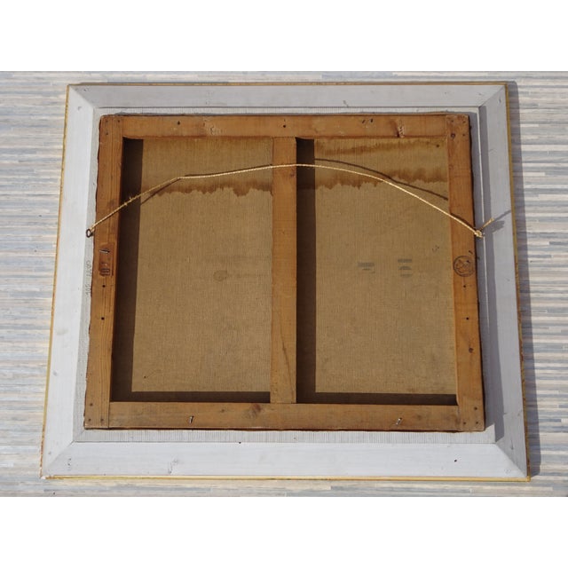 Alberti, Mediterranean Landscape, 1850, Oil on Canvas, Framed For Sale - Image 11 of 16