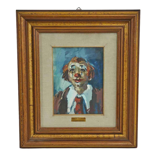 Gianni Farinella, Attention, Oil on Canvas For Sale
