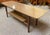 Walnut Frame & Faux Grain Formica Top Two Tier Coffee Table c.1960 - UK Import Classic 1960’s Coffee Table – Quality Built...