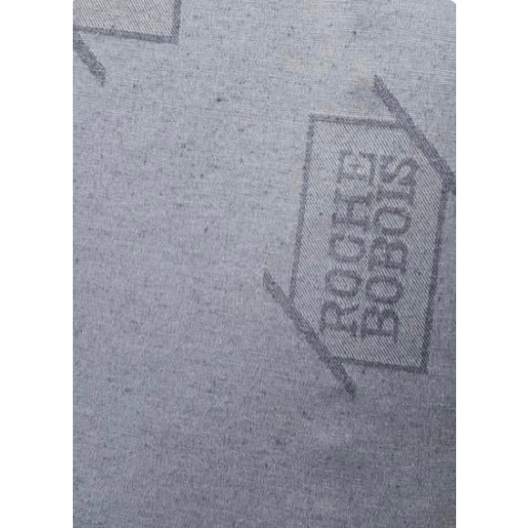 Roche Bobois L-Shaped Sofa With Leather Base For Sale In Denver - Image 6 of 6