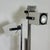 Silver Floor Lamp with 3 Cubic Spotlights in Chromed Steel by Pat Hoffman for Lucitalia, 1970s For Sale - Image 8 of 16