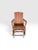 Antique Belgian Vannerie St. Jacques Handwoven Wicker Reclining Armchair With Pull-Out Footrest, C. 1900 For Sale - Image 9 of 11