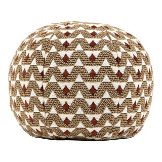 Scalamandre 12" Ball Crizia Ball Pillow in Canyon For Sale