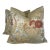 Crane in Celedon 22" Pillows-a Pair For Sale