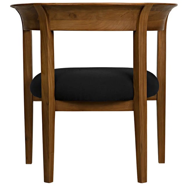 Not Yet Made - Made To Order Webster Club Chair, Teak For Sale - Image 5 of 6