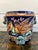 Antique Majolica Bird Planter Cache Pot Jardinière Cobalt Blue Wasmuël C1890 For Sale - Image 9 of 18
