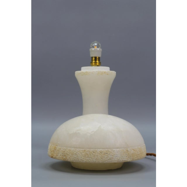 Mid-Century Modern Alabaster Mushroom Lamp, Italy, 1950s For Sale - Image 12 of 18