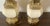 Vintage Stiffel Hollywood Regency Style Brass & Cream Porcelain Table Lamps- A Pair For Sale - Image 18 of 18