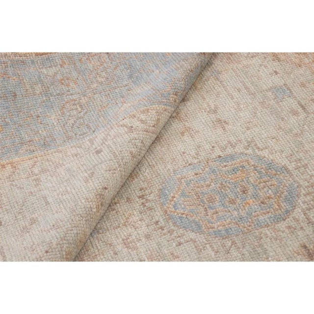 Transitional Pasargad Home Oushak Rust Wool Area Rug- 8' 2'' X 10' 0'' For Sale - Image 3 of 5