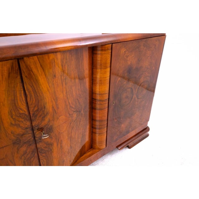 Art Deco Sideboard, Poland, 1940s For Sale - Image 12 of 16
