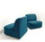 Italian Ciprea Modular Lounge Chairs by Afra and Tobia Scarpa for Cassina, 1968, Set of 2 For Sale - Image 4 of 12