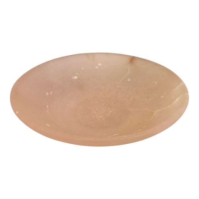 Mid 20th Century Alabaster Plate For Sale