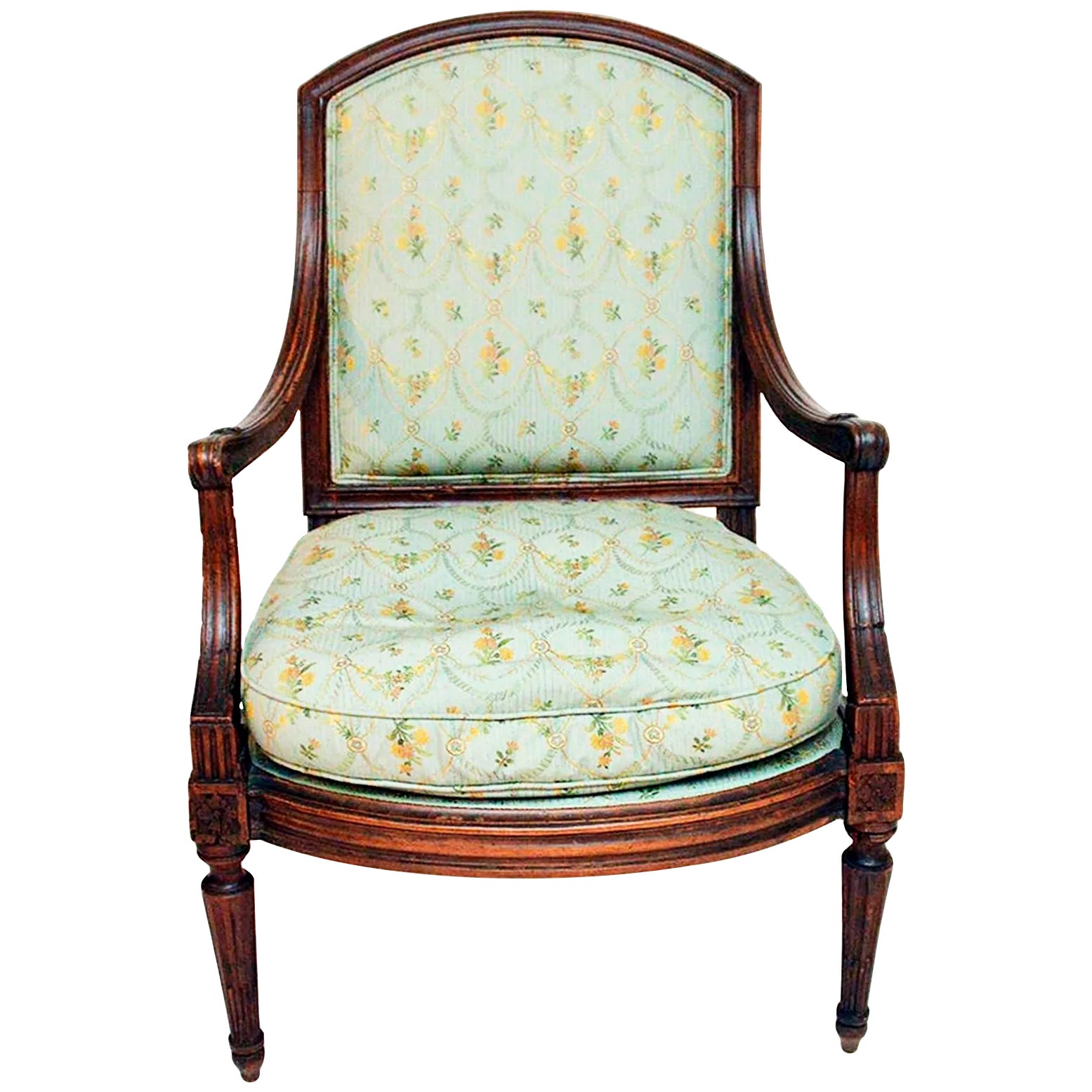 Antique 19th C. French Fauteuil Armchair Chairish