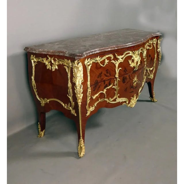 Large Louis XV Chest of Drawers For Sale - Image 4 of 12