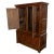 Antique 18th Century Welsh Oak Press Livery Housekeepers Cupboard Cabinet Chest 1750 For Sale - Image 11 of 14