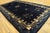 1920s 1920s Classic Greek Key Antique Peking Large Room Size Wool Blue Navy Rug For Sale - Image 5 of 11