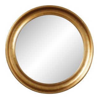 Matthew Izzo Home Round Epernay Convex Mirror For Sale