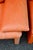 Series 5 Lounge Chairs in Cognac Orange Leather, 1970s, Set of 5 For Sale - Image 17 of 18
