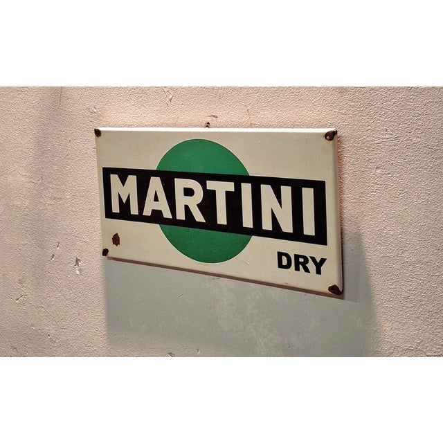 Martini Dry Advertising Sign For Sale - Image 4 of 5