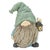 2020s Stone Garden Gnome Figurine with Bird and Lantern Accent (Set of 4) For Sale - Image 5 of 6
