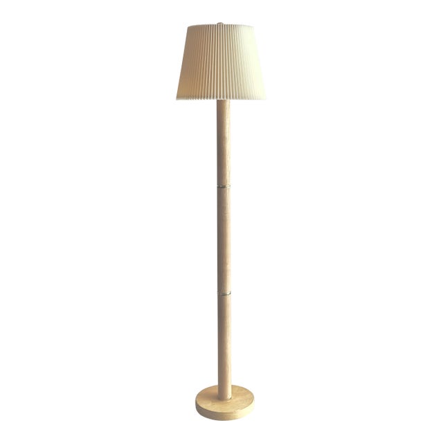 80s Chic Nordic Style Ashwood Floor Lamp For Sale