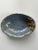 A beautiful Handmade Blue Oval Pottery Serving Bowl With Shell Details. Signed on reverse JHL. This is a great addition to...