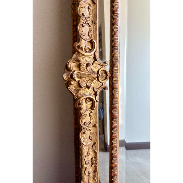 Large Scale 19th Century French Regence Style Mirror For Sale - Image 4 of 9